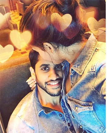 naga chaitanya,samantha,valentines day celebrations  ఈ ప్రేమ జంట ఫస్ట్ లుక్ సూపర్..!